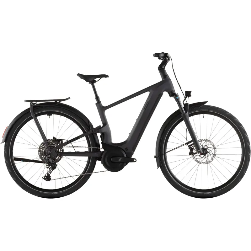 Balfes Bikes Cube Kathmandu Hybrid One11 HPC Pro 800 Electric Carbon bike 2027 in Slabgrey/Black | Free postage over £30, £10 off first order, price match & 0% finance.