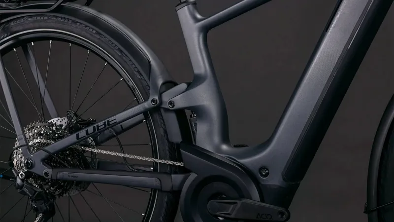 Cube Kathmandu Hybrid One11 HPC Pro 800 Electric Carbon bike 2027 in Slabgrey/Black-6