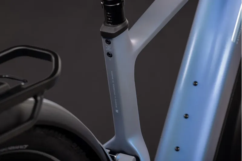 Cube Kathmandu Hybrid One11 HPC Pro 800 Electric Carbon bike 2027 in Hazeblue/Blue-6