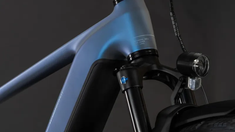 Cube Kathmandu Hybrid One11 HPC Pro 800 Electric Carbon bike 2027 in Hazeblue/Blue-4