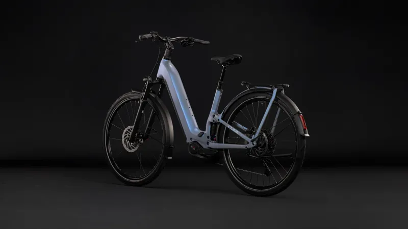 Cube Kathmandu Hybrid One11 HPC Pro 800 Electric Carbon bike 2027 in Hazeblue/Blue-1