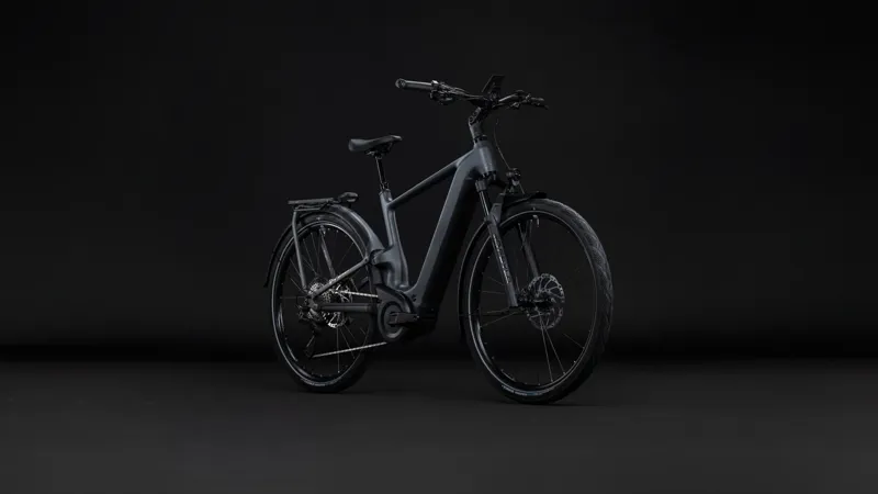 Cube Kathmandu Hybrid One11 HPC SLX 800 Electric Carbon bike 2027 in Sagebrushgreen/Chrome-4