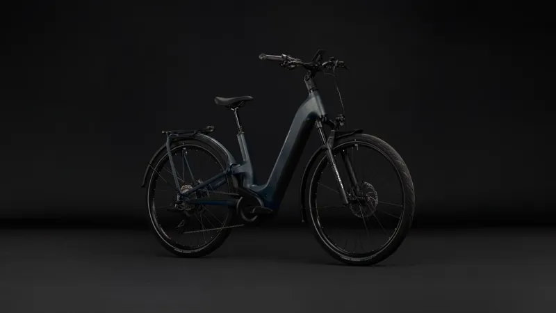 Cube Kathmandu Hybrid One11 HPC SLX 800 Electric Carbon bike 2027 in Sagebrushgreen/Chrome-4