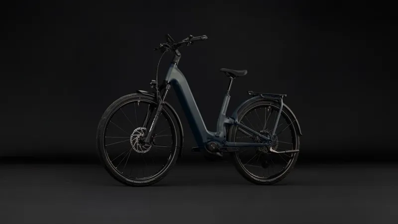 Cube Kathmandu Hybrid One11 HPC SLX 800 Electric Carbon bike 2027 in Sagebrushgreen/Chrome-2
