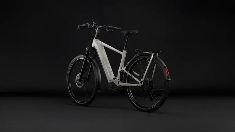 Cube Kathmandu Hybrid One11 HPC SLT 800 Electric Carbon bike 2027 in Glintsand/Oatgrey-2