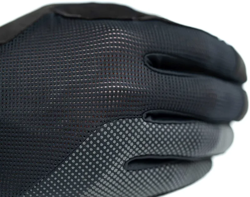 Cube Comfort Long Finger Cycling Gloves in Black/Grey-3