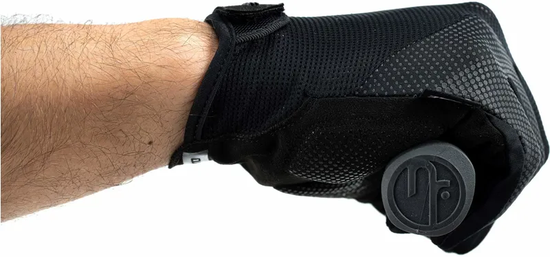 Cube Comfort Long Finger Cycling Gloves in Black/Grey-4
