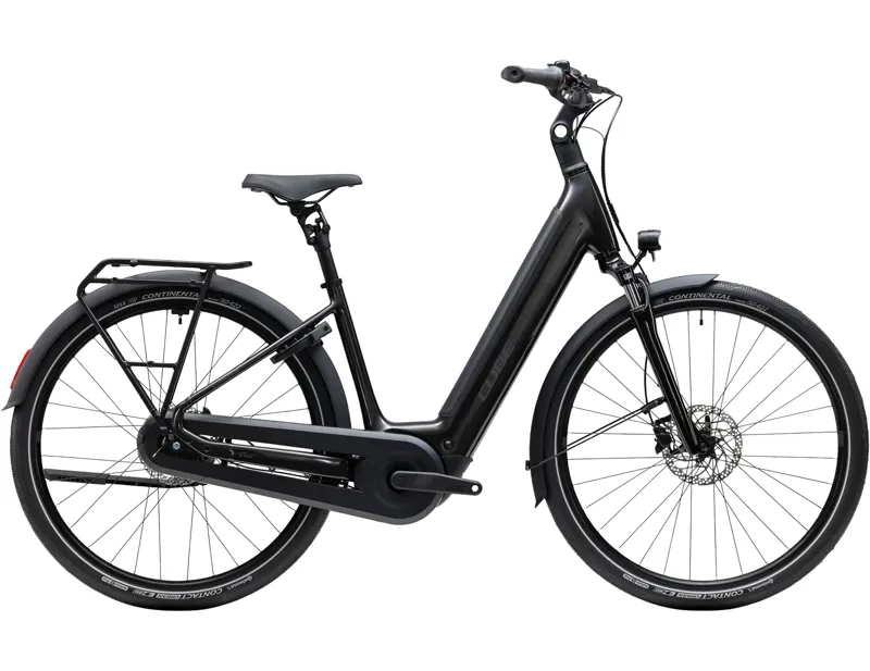 Cube Supreme Hybrid Comfort One 600 Electric Aluminium bike 2027 in Gunmetal/Reflex