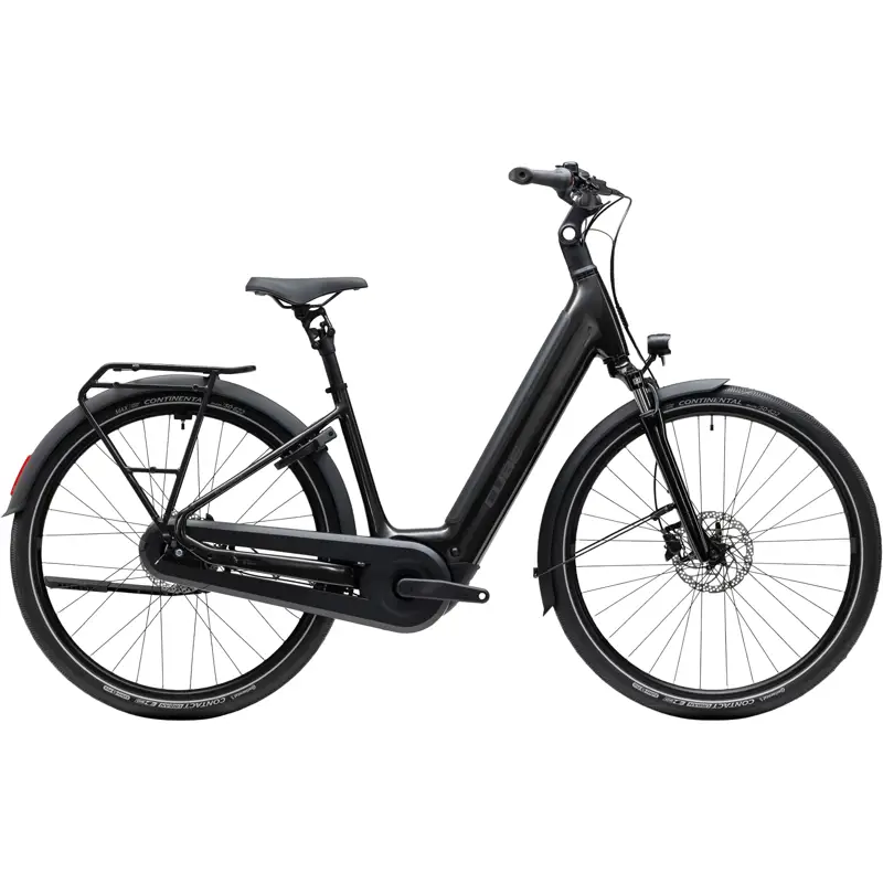 Balfes Bikes Cube Supreme Hybrid Comfort One 600 Electric Aluminium bike 2027 in Gunmetal/Reflex | Free postage over £30, £10 off first order, price match & 0% finance.