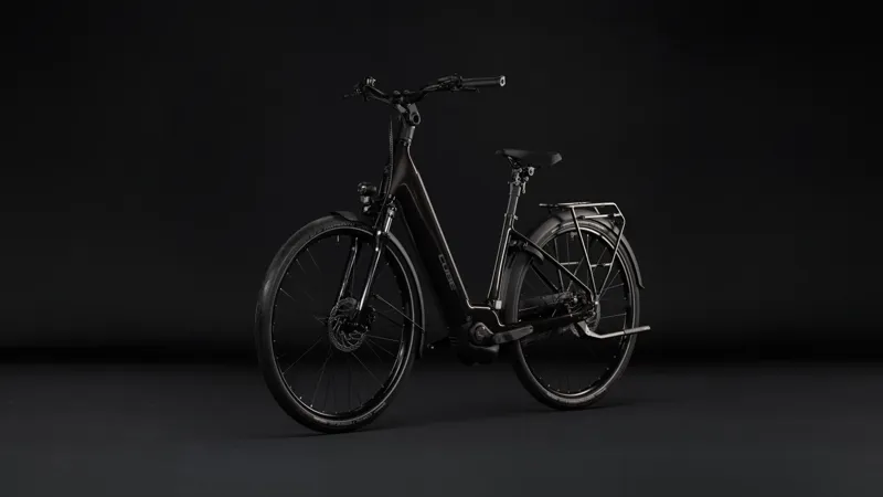 Cube Supreme Hybrid Comfort One 600 Electric Aluminium bike 2027 in Gunmetal/Reflex-5