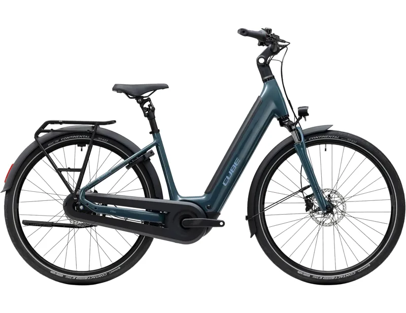 Cube Supreme Hybrid Comfort One 600 Electric Aluminium bike 2027 in Storm/Reflex
