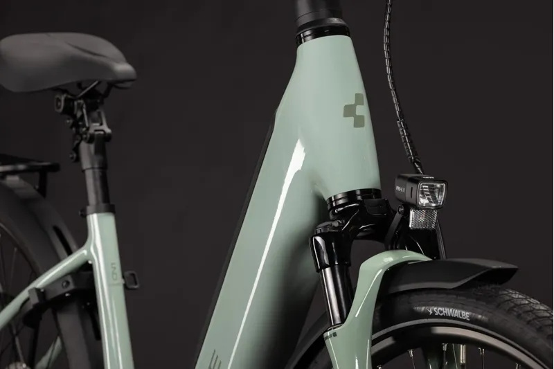 Cube Supreme Hybrid Deluxe One 600 Electric Aluminium bike 2027 in Aloegreen/Reflex-5