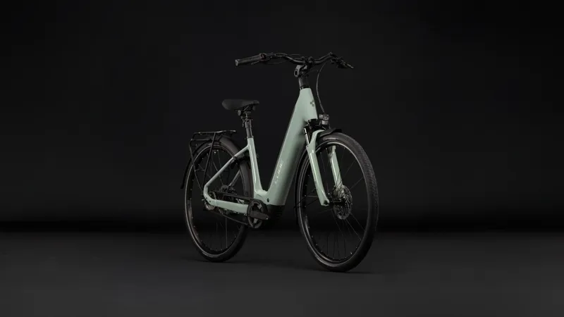 Cube Supreme Hybrid Deluxe One 600 Electric Aluminium bike 2027 in Aloegreen/Reflex-4
