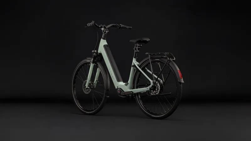 Cube Supreme Hybrid Deluxe One 600 Electric Aluminium bike 2027 in Aloegreen/Reflex-1
