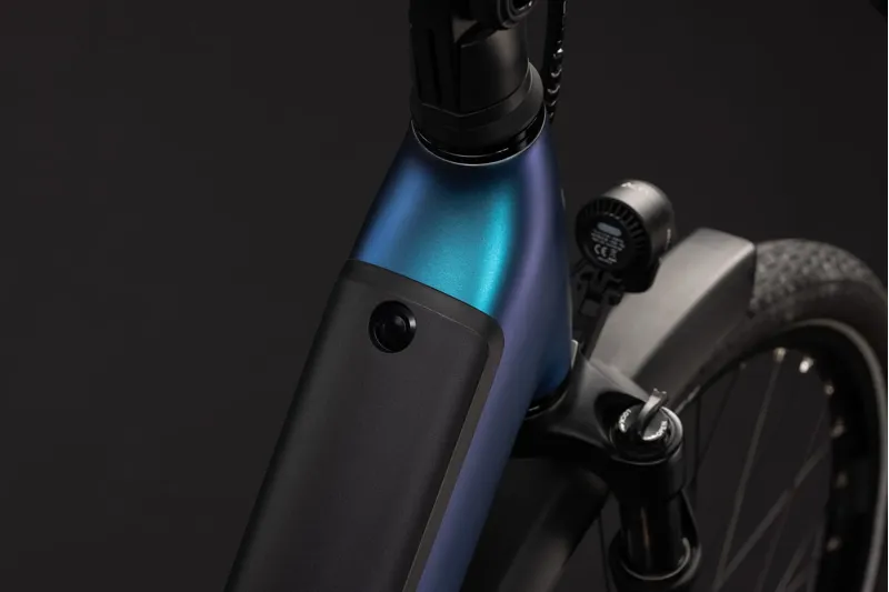 Cube Supreme Hybrid Deluxe Pro 600 Electric Aluminium bike 2027 in Nebula/Blue-1