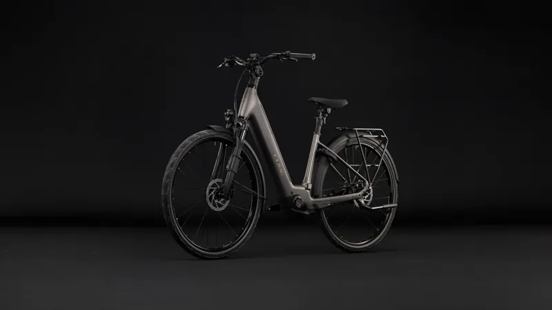 Cube Supreme Hybrid Deluxe SLX 600 Electric Aluminium bike 2027 in Teak/Chrome-3