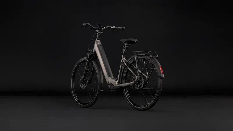 Cube Supreme Hybrid Deluxe SLX 600 Electric Aluminium bike 2027 in Teak/Chrome-2
