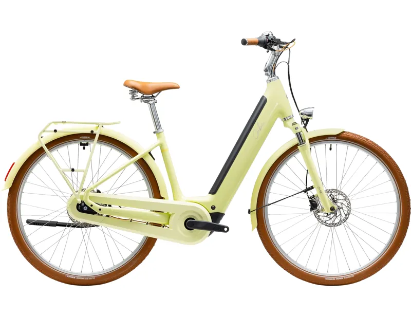 Cube Aruba Hybrid 600 Electric bike Aluminium Easy Entry Frame 2027 in Sunnyday/Brown