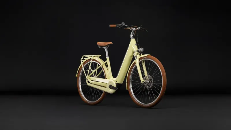 Cube Aruba Hybrid 600 Electric bike Aluminium Easy Entry Frame 2027 in Sunnyday/Brown-5
