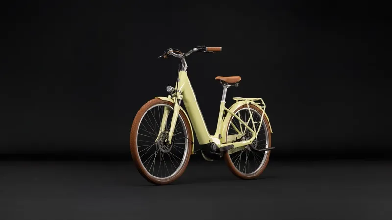 Cube Aruba Hybrid 600 Electric bike Aluminium Easy Entry Frame 2027 in Sunnyday/Brown-3