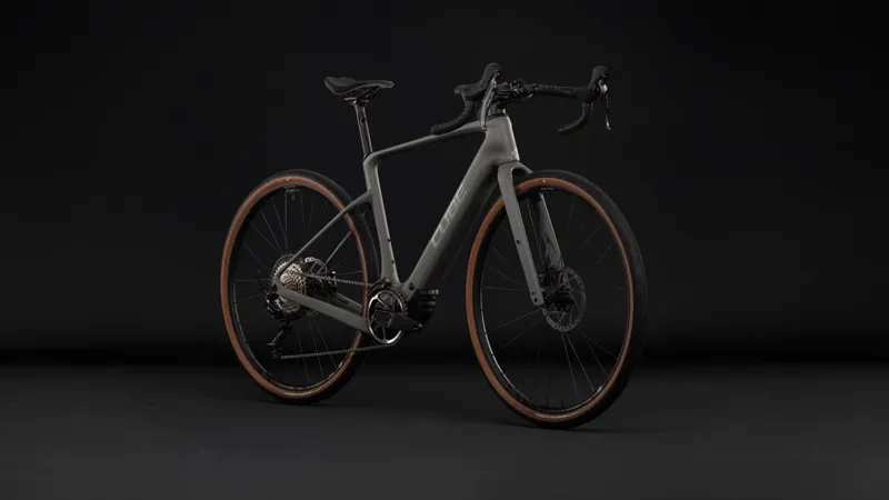 Cube Nuroad Hybrid C:62 Race 400X Carbon Electric bike 2027 in Oldgrey/Grey-5