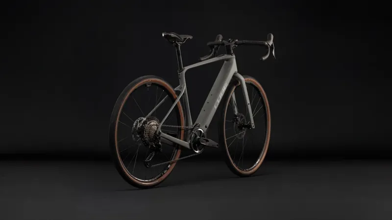 Cube Nuroad Hybrid C:62 Race 400X Carbon Electric bike 2027 in Oldgrey/Grey-4
