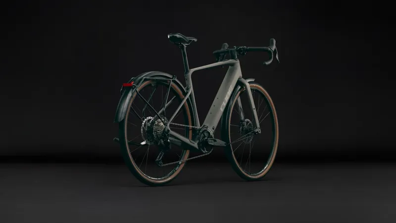 Cube Nuroad Hybrid C:62 Race 400X FE Carbon Electric bike 2027 in Oldgrey/Grey-4