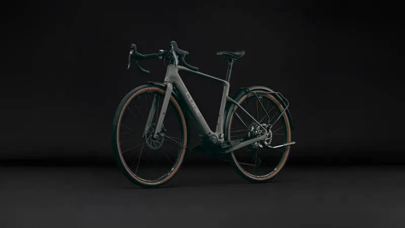 Cube Nuroad Hybrid C:62 Race 400X FE Carbon Electric bike 2027 in Oldgrey/Grey-3