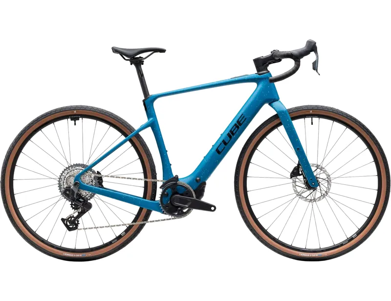 Cube Nuroad Hybrid C:62 EXC 400X Carbon Electric bike 2027 in Tropicalteal/Black