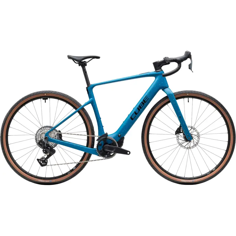 Balfes Bikes Cube Nuroad Hybrid C:62 EXC 400X Carbon Electric bike 2027 in Tropicalteal/Black | Free postage over £30, £10 off first order, price match & 0% finance.