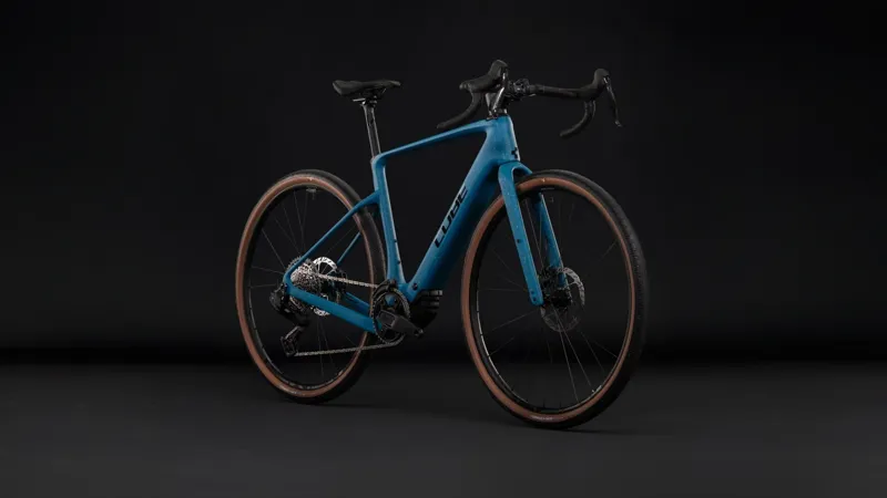 Cube Nuroad Hybrid C:62 EXC 400X Carbon Electric bike 2027 in Tropicalteal/Black-4
