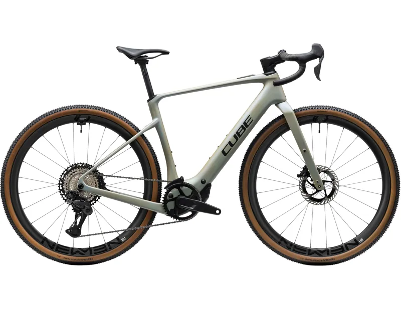 Cube Nuroad Hybrid C:62 SLX 400X Carbon Electric bike 2027 in Glintsand/Black