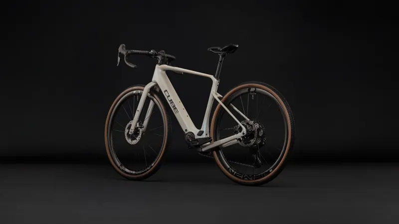 Cube Nuroad Hybrid C:62 SLX 400X Carbon Electric bike 2027 in Glintsand/Black-2