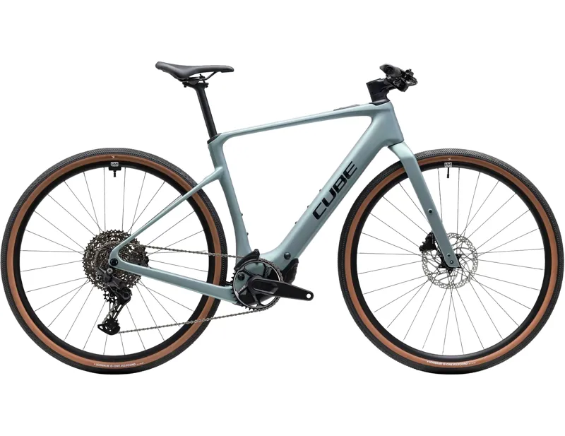 Cube Nulane Hybrid C:62 Race 400X Carbon Electric bike 2027 in Seagrey/Black