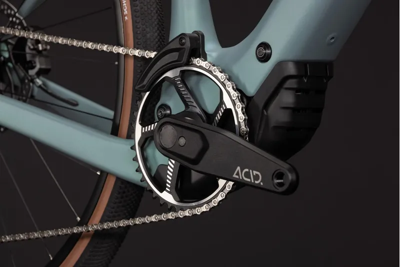 Cube Nulane Hybrid C:62 Race 400X Carbon Electric bike 2027 in Seagrey/Black-8