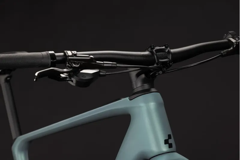 Cube Nulane Hybrid C:62 Race 400X Carbon Electric bike 2027 in Seagrey/Black-7