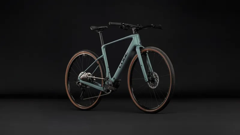 Cube Nulane Hybrid C:62 Race 400X Carbon Electric bike 2027 in Seagrey/Black-5