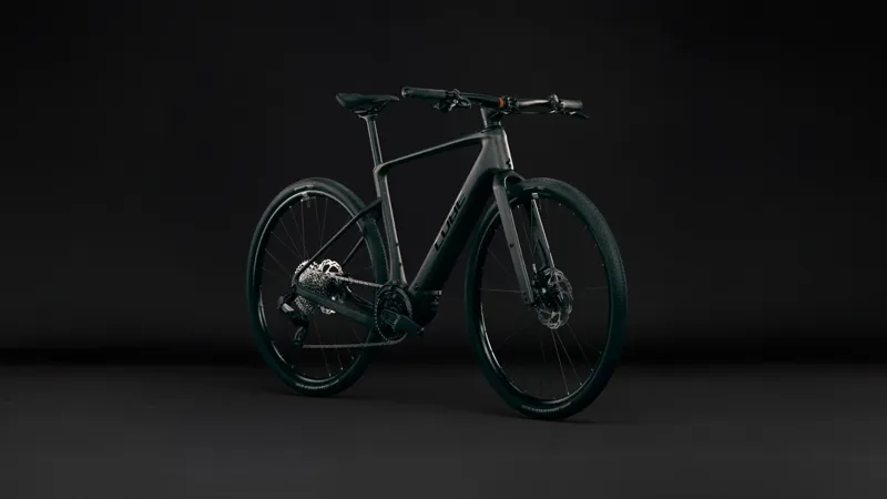 Cube Nulane Hybrid C:62 SLX 400X Carbon Electric bike 2027 in Mineralblack/Orange-5