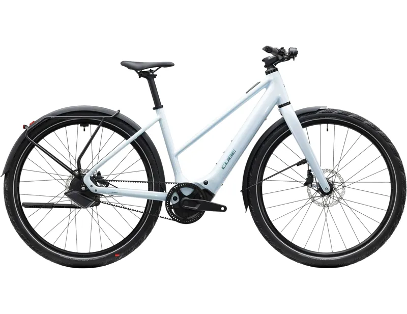 Cube Editor Hybrid SLT 400X FE Electric Trapeze Frame Aluminium bike 2027 in Glacier/Prizm