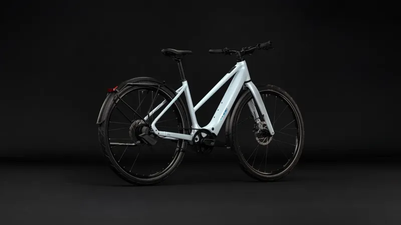 Cube Editor Hybrid SLT 400X FE Electric Trapeze Frame Aluminium bike 2027 in Glacier/Prizm-4