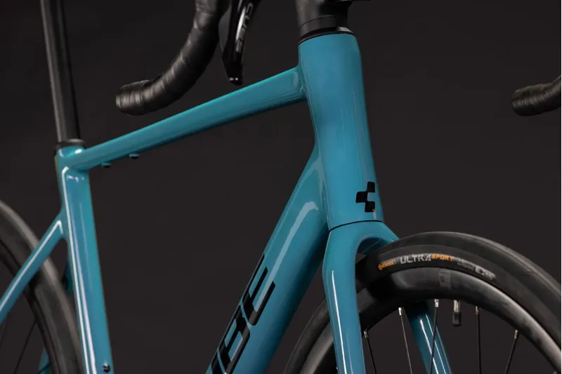 Cube Attain Pro  Aluminium road bike 2027 in Surfblue/Black-5