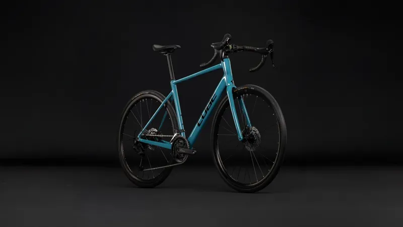 Cube Attain Pro  Aluminium road bike 2027 in Surfblue/Black-4