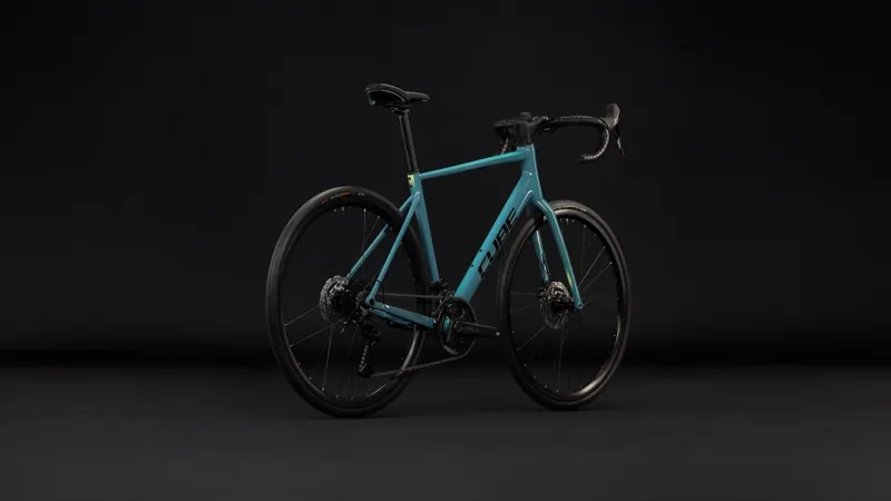 Cube Attain Pro  Aluminium road bike 2027 in Surfblue/Black-3