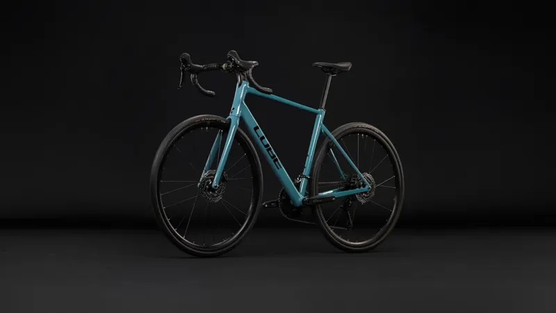 Cube Attain Pro  Aluminium road bike 2027 in Surfblue/Black-2