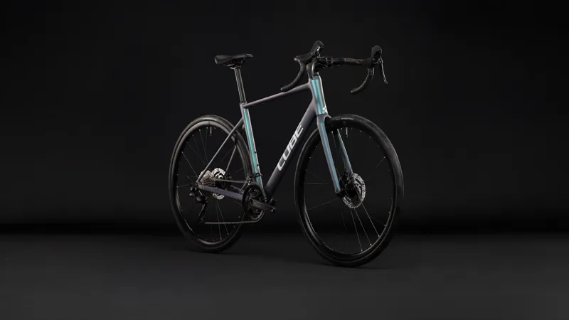 Cube Attain Race Aluminium road bike 2027 in Smaragdgrey/White-5