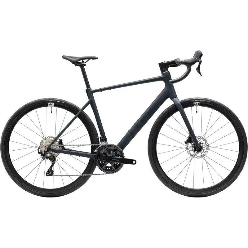 Balfes Bikes Cube Attain SLX Aluminium road bike 2027 in Black/Chrome | Free postage over £30, £10 off first order, price match & 0% finance.