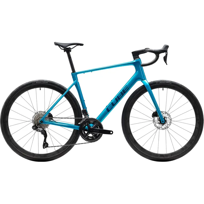 Balfes Bikes Cube Attain C:62 SLX Carbon road bike 2027 in Bali/Blue | Free postage over £30, £10 off first order, price match & 0% finance.