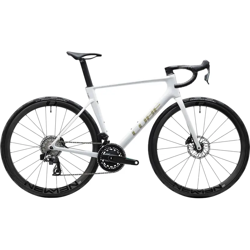 Balfes Bikes Cube Litening Air C:68X Pro Carbon Road bike 2027 in Chalkyfibre/Gold | Free postage over £30, £10 off first order, price match & 0% finance.