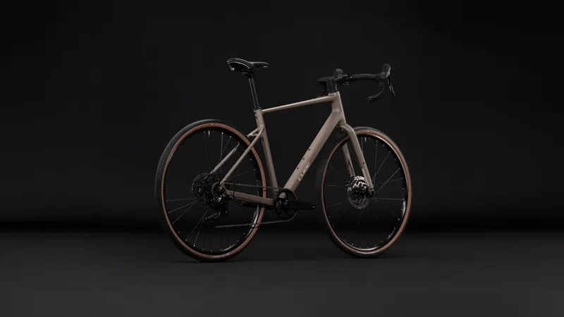Cube Nuroad One Aluminium Gravel bike 2027 in Wood/Grey-3