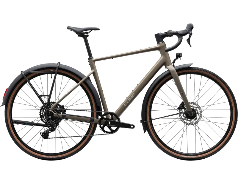 Cube Nuroad One FE Aluminium Gravel bike 2027 in Wood/Grey